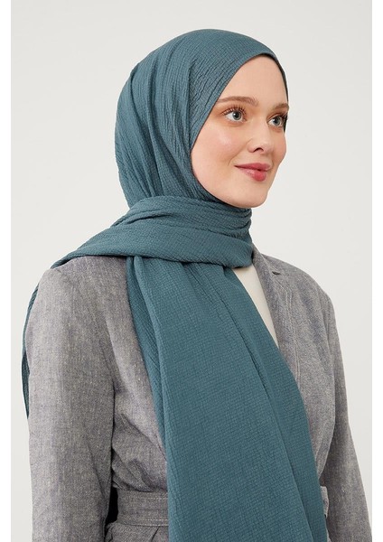 Koyu Yeşil Harmoni Şal