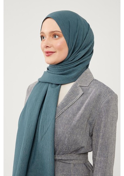 Koyu Yeşil Harmoni Şal fırsatları