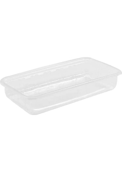 500 gr Plastik Kase Şeffaf 100 Lü