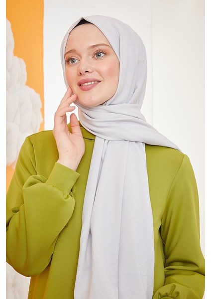 Gümüş Pamuk Cazz Şal modelleri