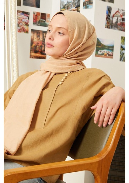 Hardal Touch Pamuk Şal modelleri