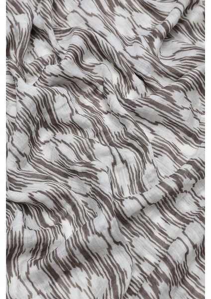 Koyu Vizon Bulut Comfort Line Şal