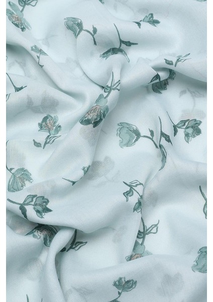 Su Yeşili Relax Gelincik Şal fiyatları