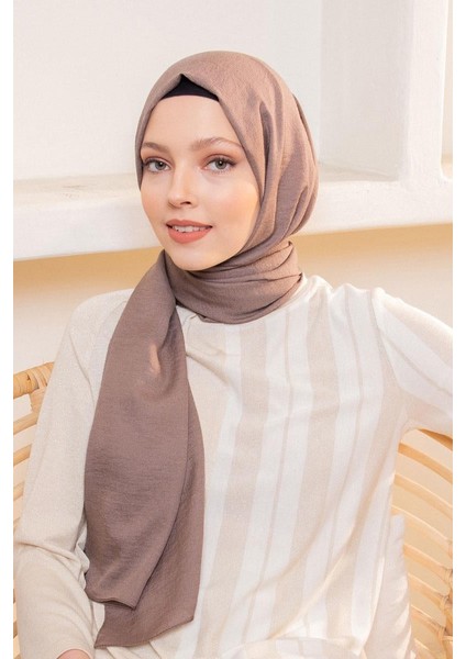 Açık Vizon Junset Şal