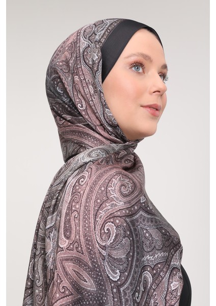 Siyah-Kahve Gölgeli Desen Brand Şal fırsatları