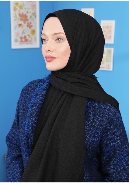 Siyah Harmoni Şal