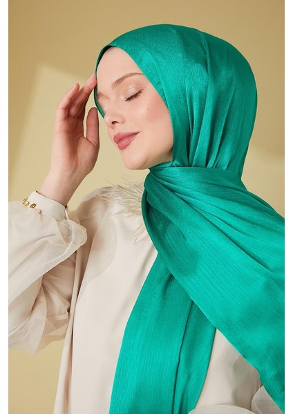 Açık Yeşil Janjan Abiye Şal