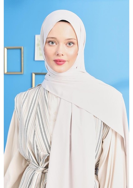 Kırık Beyaz Magic Şal