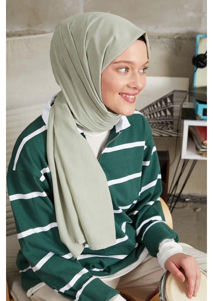 Mint Yeşili Harman Şal modelleri