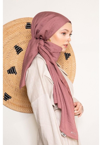Koyu Pudra Junset Şal