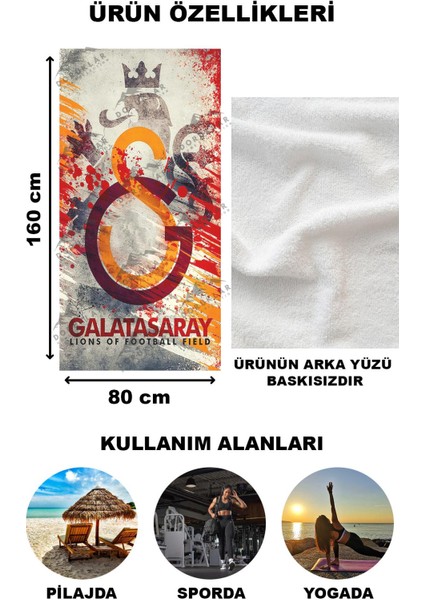 Dekoratif Modern Desenli Plaj Deniz Havlusu Peştamal 80 x 160 cm TRF03 fiyatları