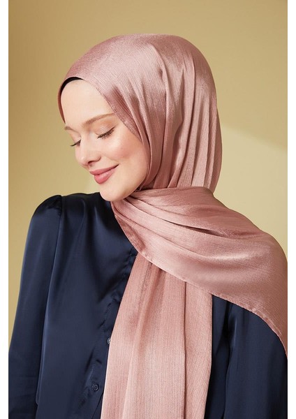 Koyu Pudra Janjan Abiye Şal
