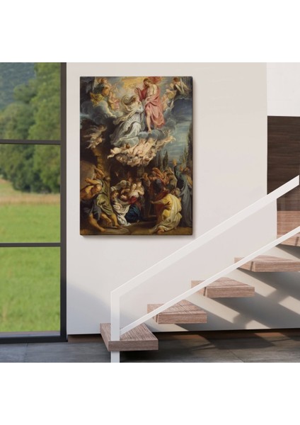 - Baakire Taç Giyme Törentablosu - Coronation Of The Virgin 1644 Diego Velázquez -6473 fırsatları