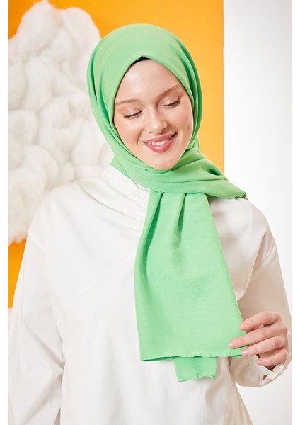 Yosun Yeşili Pamuk Cazz Şal fiyatları