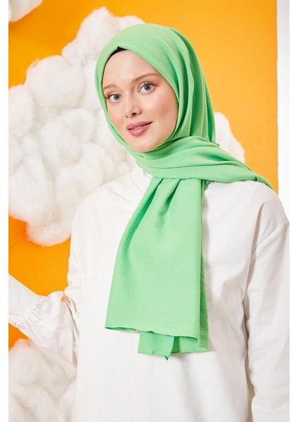 Yosun Yeşili Pamuk Cazz Şal fırsatları