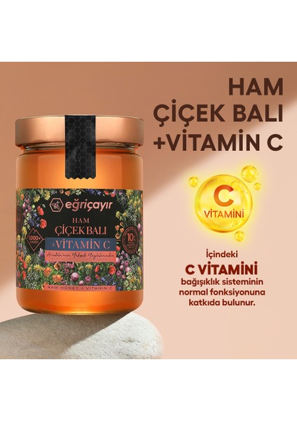 Ham Çiçek Balı + Vitamin C 850 gr