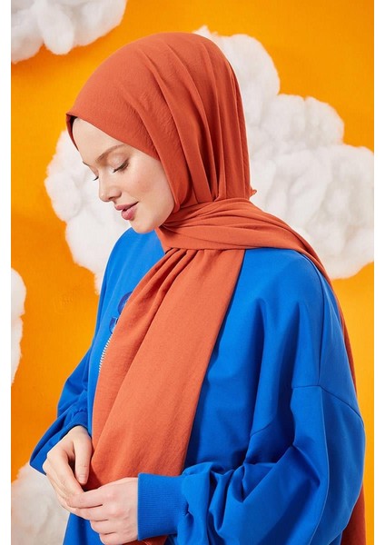 Tarçın Pamuk Cazz Şal