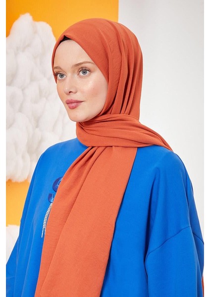 Tarçın Pamuk Cazz Şal modelleri