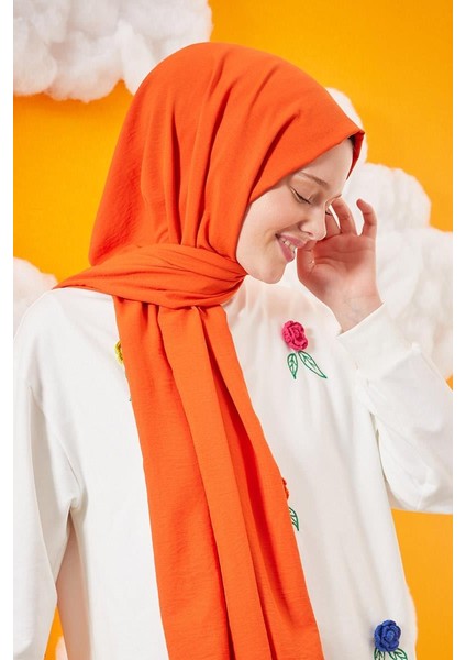 Turuncu Pamuk Cazz Şal fiyatları