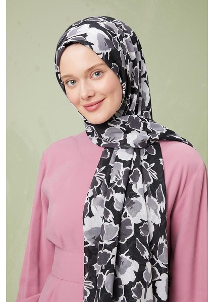 Gri Desenli Cotton Şal fiyatları