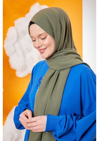 Açık Haki Pamuk Cazz Şal fiyatları