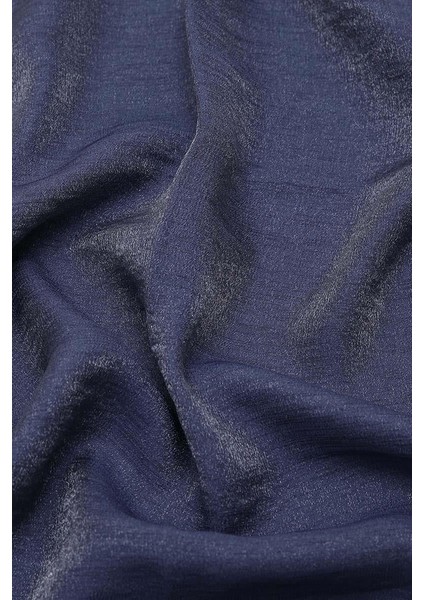 Kot Mavisi Pırıltı Şal modelleri