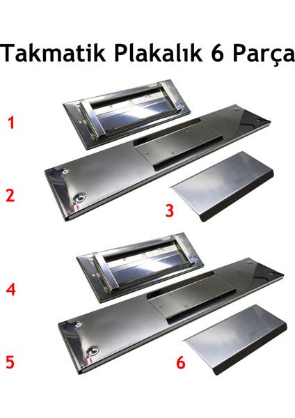 Takmatik Makam Plakalık (6 Parça)