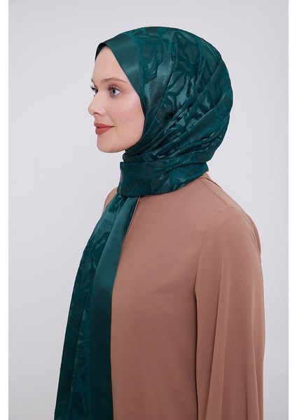 Zümrüt Gül Desen Deluxe Devore Şal fırsatları