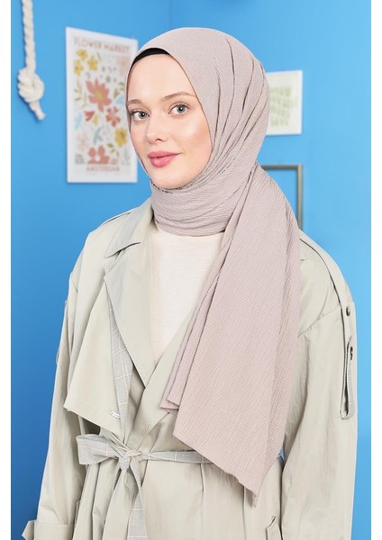 Açık Vizon Harmoni Şal