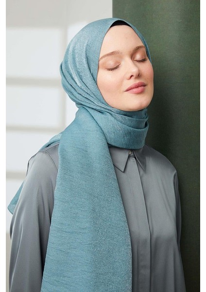 Petrol Yeşili Pırıltı Şal fiyatları