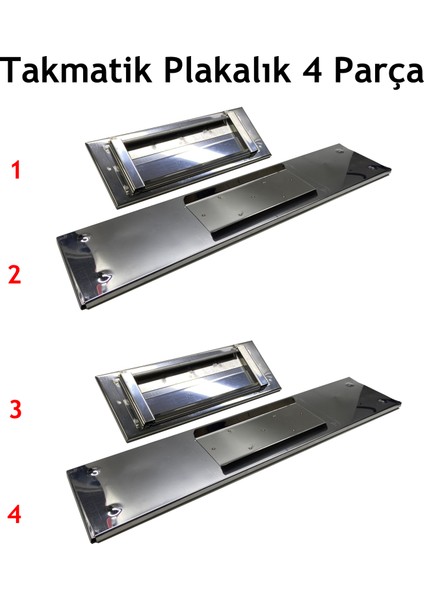 Takmatik Makam Plakalık (4 Parça)