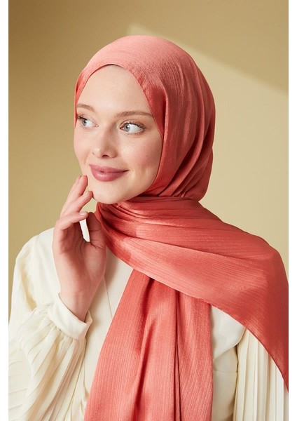 Nar Çiçeği Janjan Abiye Şal modelleri