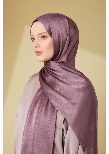 Açık Menekşe Janjan Abiye Şal