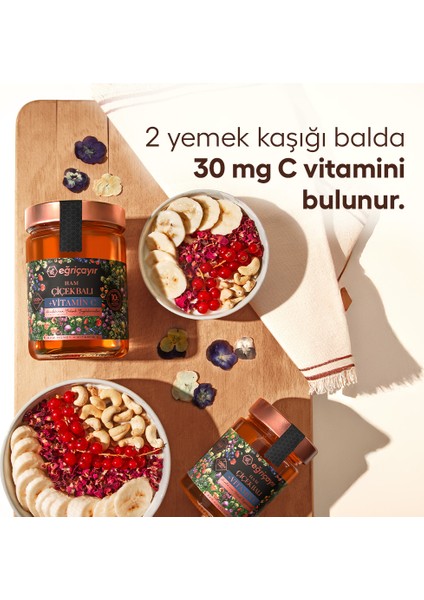 Ham Çiçek Balı + Vitamin C 450 gr modelleri