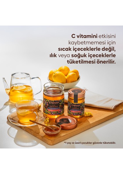 Ham Çiçek Balı + Vitamin C 450 gr indirimleri