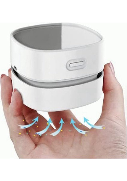 Masaüstü Elektrikli Süpürge Mini Masa Toz Süpürgesi Temizlik Kıllar Kırıntıları Bilgisayar Klavye Çocuklar Için Hediyeler C (Yurt Dışından) fiyatları