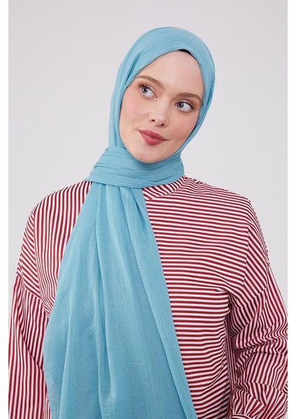 Su Yeşili Olay Pamuk Şal