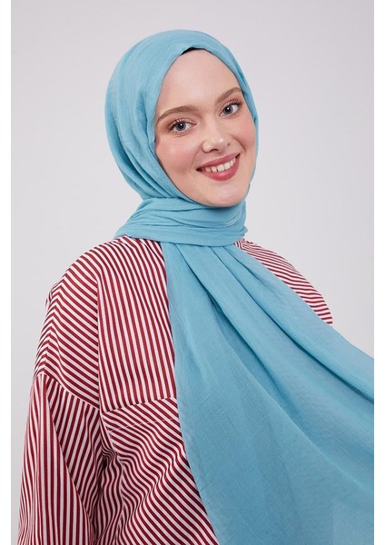 Su Yeşili Olay Pamuk Şal modelleri