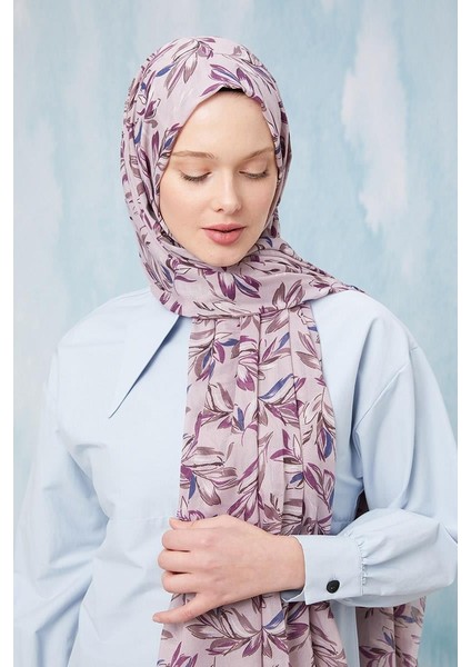 Gül Kurusu Yaprak Desen Cotton Şal fiyatları