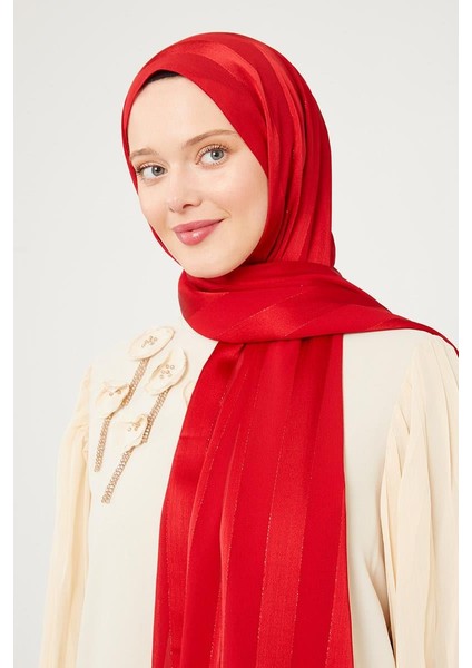 Kırmızı Sim Şeritli Tokyo Şal fiyatları