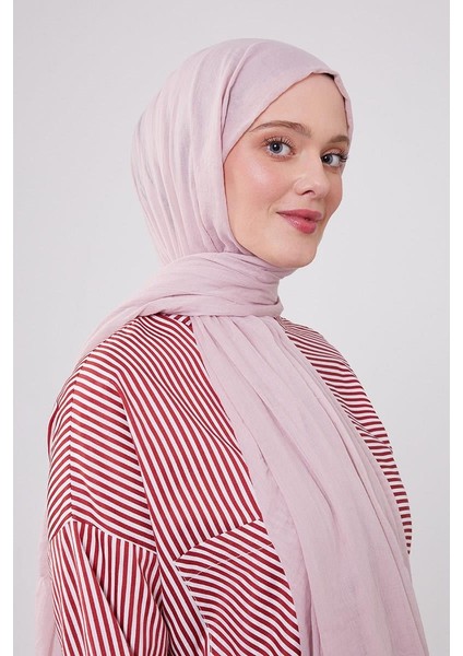 Pembe Olay Pamuk Şal modelleri