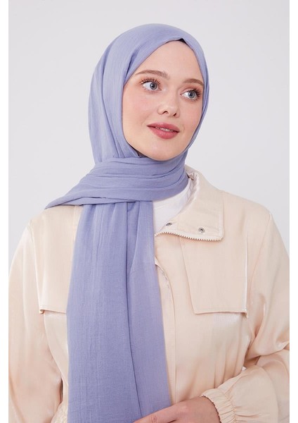 Indigo Olay Pamuk Şal