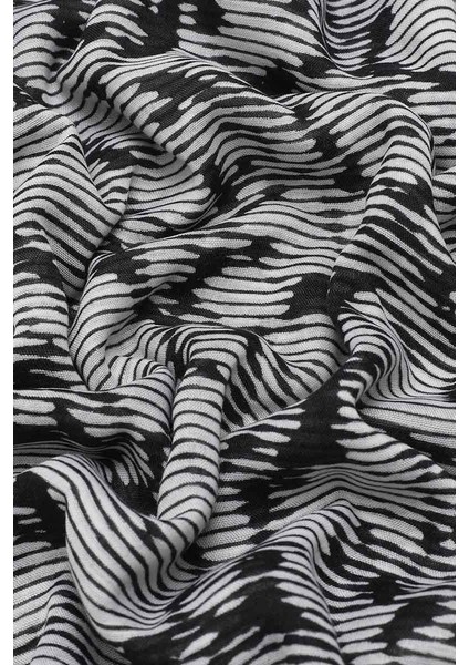 Siyah Relax Mermer Desen Şal fiyatları