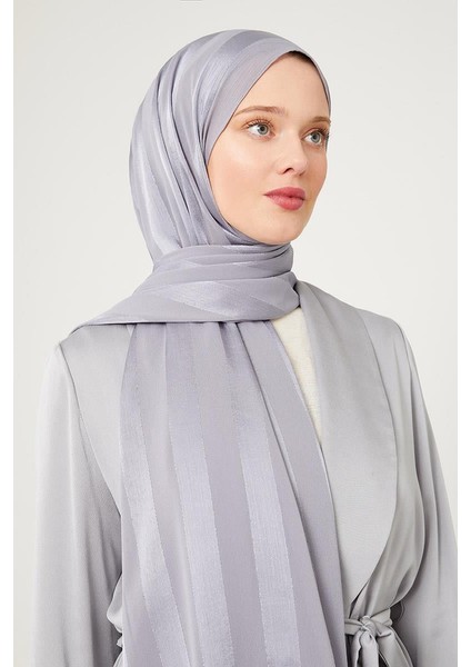 Gümüş Sim Şeritli Tokyo Şal fiyatları