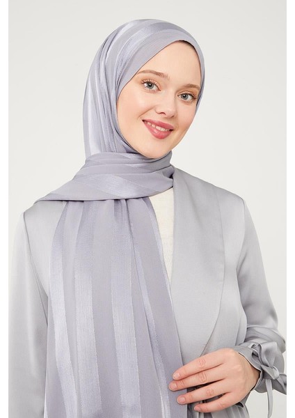 Gümüş Sim Şeritli Tokyo Şal modelleri