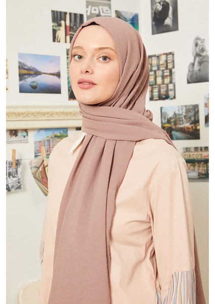 Nude Maxi Cotton Şal