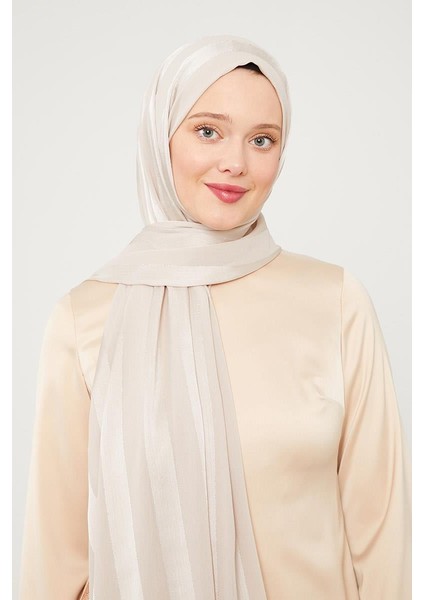 Bej Sim Şeritli Tokyo Şal