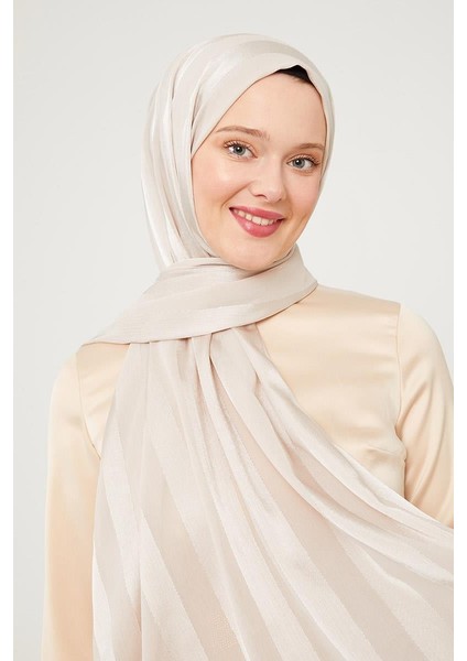 Bej Sim Şeritli Tokyo Şal fırsatları