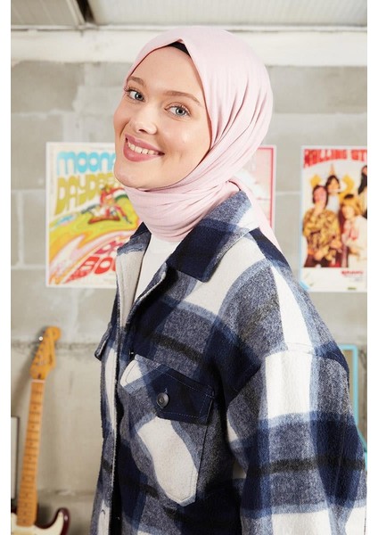 Toz Pembe Five Penye Şal