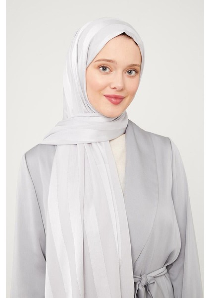 A.Gri Sim Şeritli Tokyo Şal